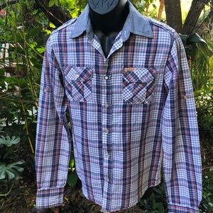 Vintage Scotch &soda men button down shirt